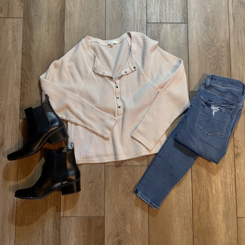Z Supply Devon brushed henley